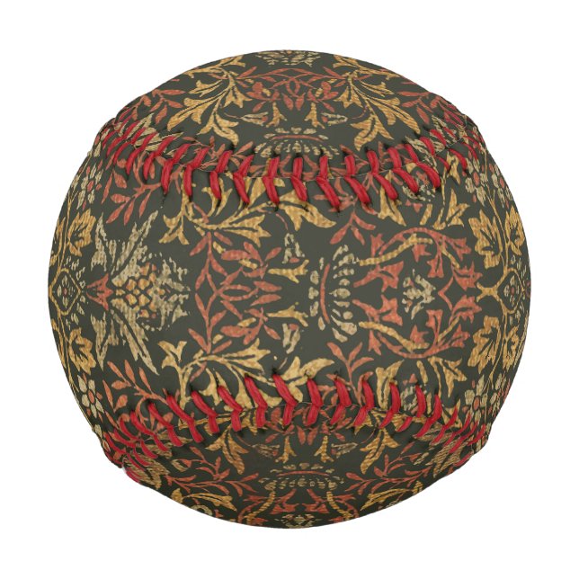 William Morris Flower Garden Tapestry Baseball (Vorderseite)