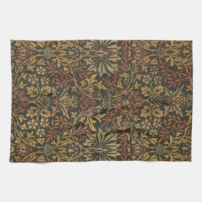 William Morris Flower Garden Tapestry Geschirrtuch (Horizontal)