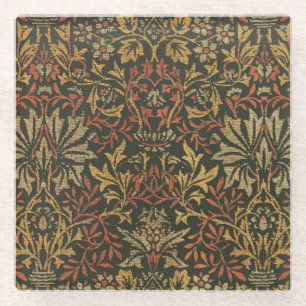 William Morris Flower Garden Tapestry Glasuntersetzer