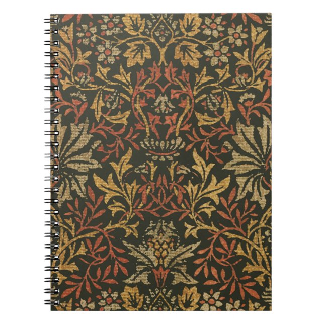 William Morris Flower Garden Tapestry Notizblock (Vorderseite)