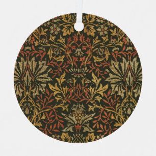 William Morris Flower Garden Tapestry Ornament Aus Metall