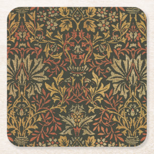 William Morris Flower Garden Tapestry Rechteckiger Pappuntersetzer