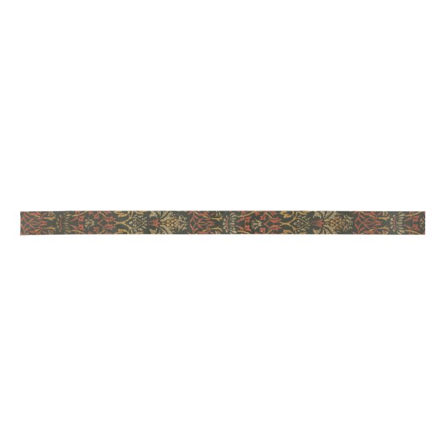 William Morris Flower Garden Tapestry Satinband (Vorderseite)