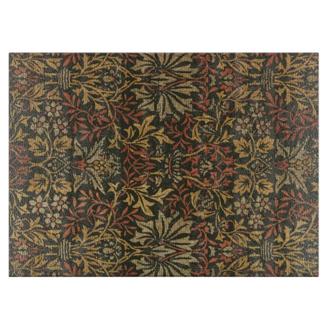 William Morris Flower Garden Tapestry Schneidebrett (Vorderseite)