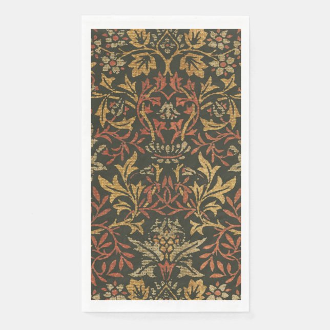 William Morris Flower Garden Tapestry Serviette (Vorderseite)