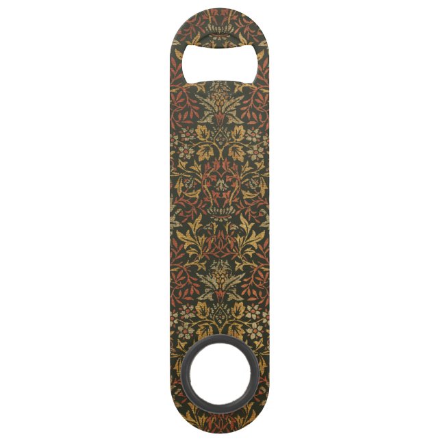William Morris Flower Garden Tapestry Speed Flaschenöffner (Vorderseite)