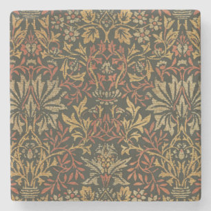 William Morris Flower Garden Tapestry Steinuntersetzer