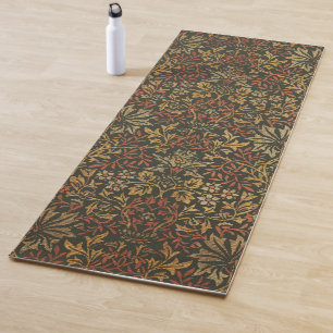 William Morris Flower Garden Teppich Yogamatte