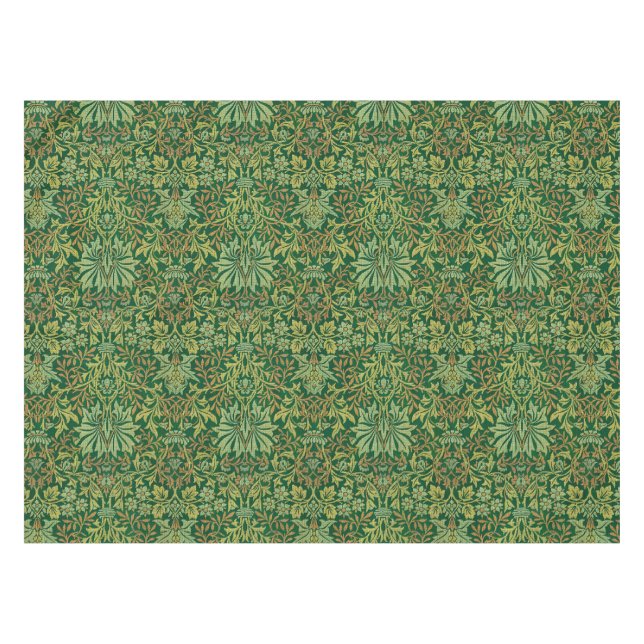 William Morris "Flower Garden" Tischdecke (Vorderseite (Horizontal))