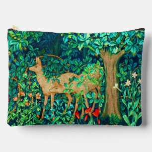 William Morris Forest Deer Tapestry Zubehörtasche