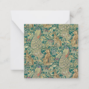 William Morris Forest Flat Note Card Mitteilungskarte