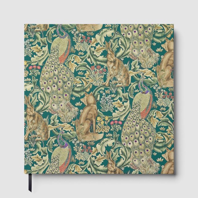 William Morris "Forest" Gästebuch (Vorderseite)