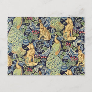 William Morris Forest Postkarte