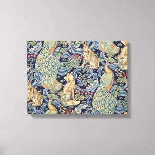 William Morris Forest Rabbit Leinwanddruck