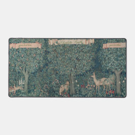 William Morris Forest Tapestry mit Personalisierun Schreibtischunterlage