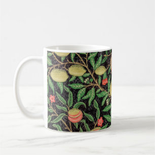 William Morris Frucht Granatapfel Blumenmuster Kaffeetasse