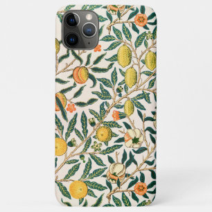 William Morris Frucht Granatapfel Weißes Ornament Case-Mate iPhone Hülle