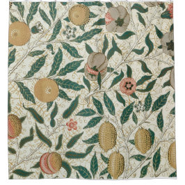 William Morris-Frucht-Muster-Duschvorhang Duschvorhang