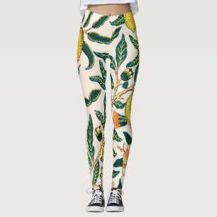 William Morris frucht und Granatäpfel Leggings