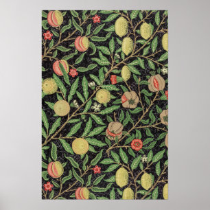 William Morris' Fruchtmuster (1862) Poster