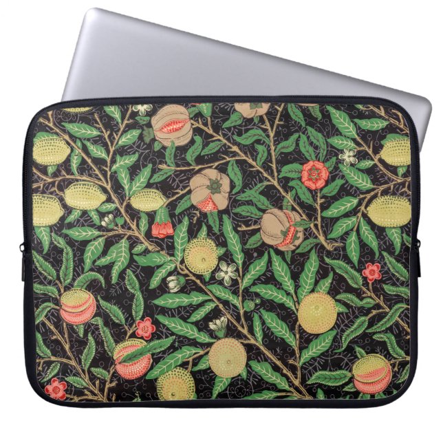William Morris - Fruchtmuster Laptopschutzhülle (Vorderseite)