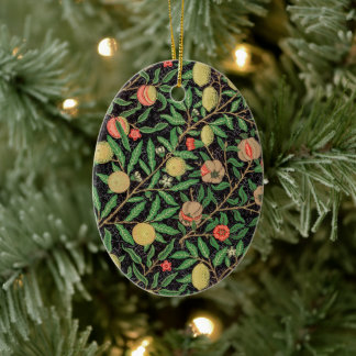 William Morris Fruchtmuster Vintag Keramik Ornament