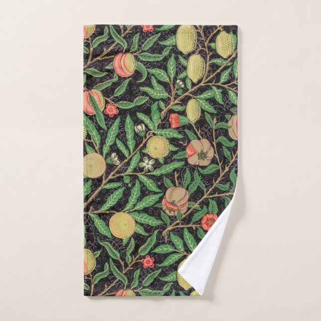 William Morris Fruchtmuster Vintage Handtuch (Handtuch)