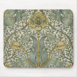 William Morris Frühjahrsdickicht Gelbe Blumenkunst Mousepad