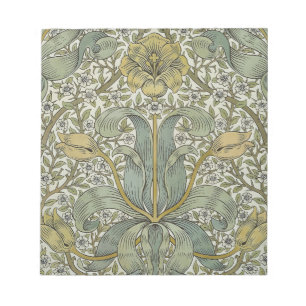 William Morris Frühjahrsdickicht Gelbe Blumenkunst Notizblock