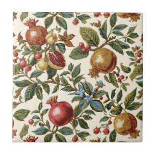 William Morris Fruit Granatapfelmuster Fliese