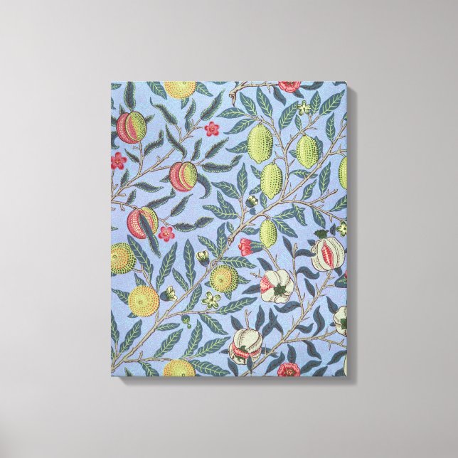 William Morris Fruit Pomegranate Leinwanddruck (Vorderseite)