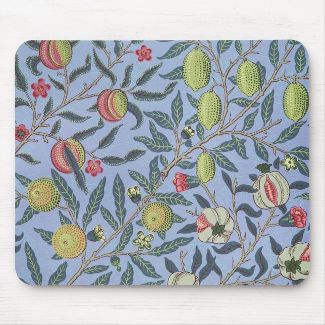 William Morris Fruit Pomegranate Mousepad (Vorne)