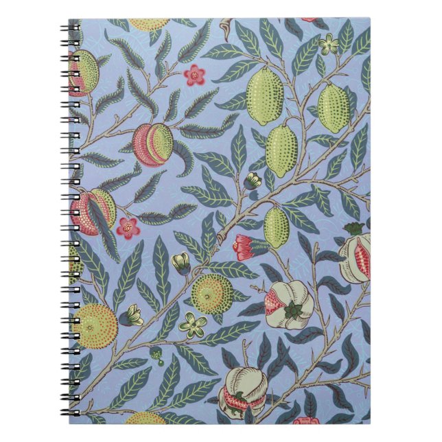 William Morris Fruit Pomegranate Notizblock (Vorderseite)