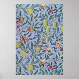 William Morris Fruit Pomegranate Poster