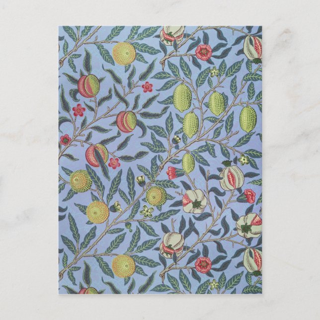 William Morris Fruit Pomegranate Postkarte (Vorderseite)