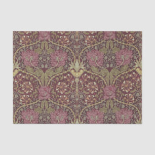 William Morris, Geißblatt, mit Blumen. Muster, Seidenpapier