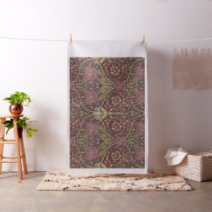 William Morris, Geißblatt, mit Blumen. Muster, Stoff