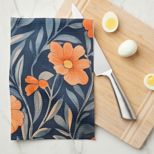 William Morris Geschirrtuch (Viertel Falte)