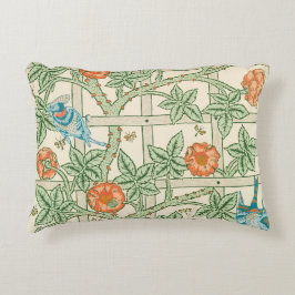 William Morris Gitter-Victorian-Tapete Dekokissen