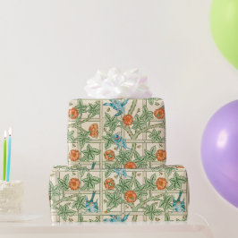 William Morris Gitter viktorianische Tapete Geschenkpapier