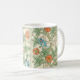William Morris Gitter viktorianische Tapete Kaffeetasse