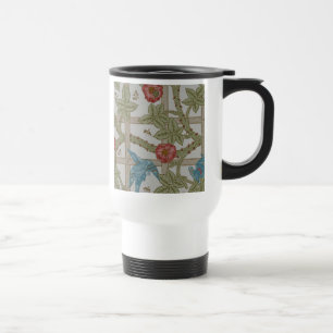 William Morris Gitter-Wallpaper-Kunst Reisebecher