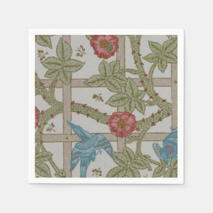 William Morris Gitter-Wallpaper-Kunst Serviette
