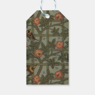 William Morris Gittertapete Kunst Geschenkanhänger