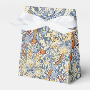 William Morris Gold Lily Favor Box Geschenkschachtel