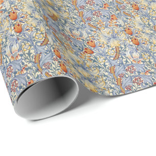 William Morris Gold Lily Viktorianisch Wallpaper Geschenkpapier