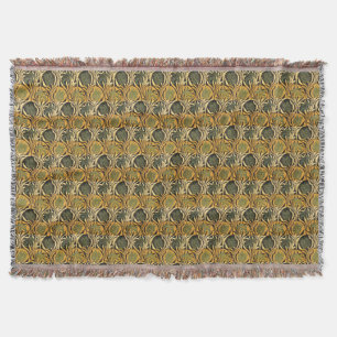William Morris Gold-Tulpen-Lilien-Vintage-Wallpape Decke