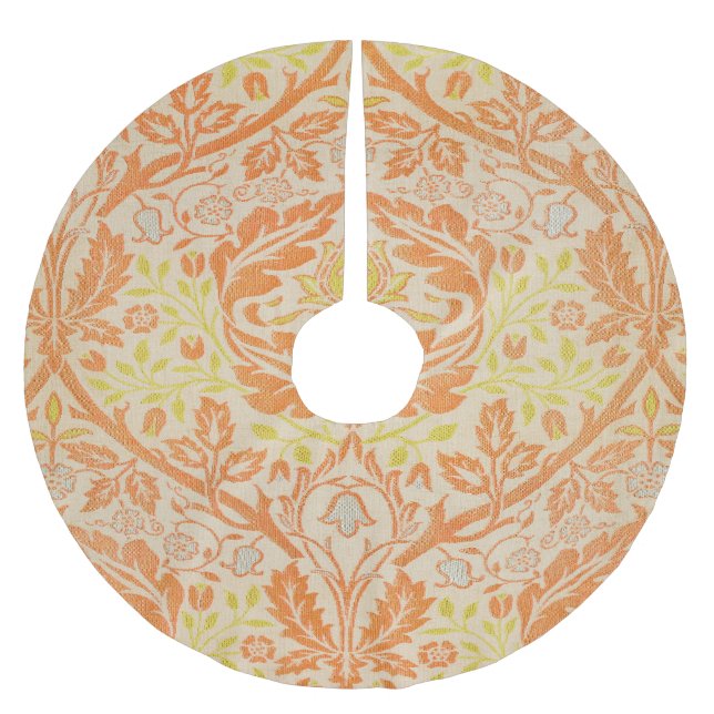 William Morris Golden Bough TapestPattern Polyester Weihnachtsbaumdecke (Vorderseite)