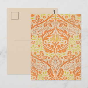 William Morris Golden Bough TapestPattern Postkarte
