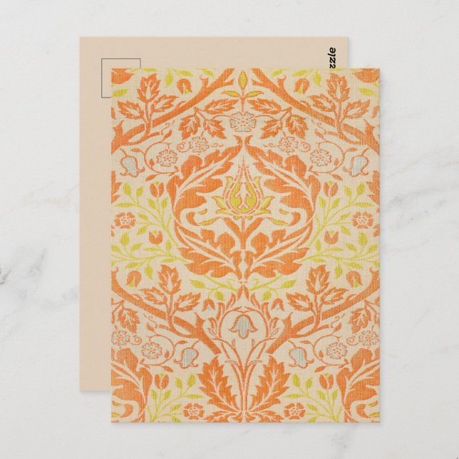 William Morris Golden Bough TapestPattern Postkarte (Vorne/Hinten)